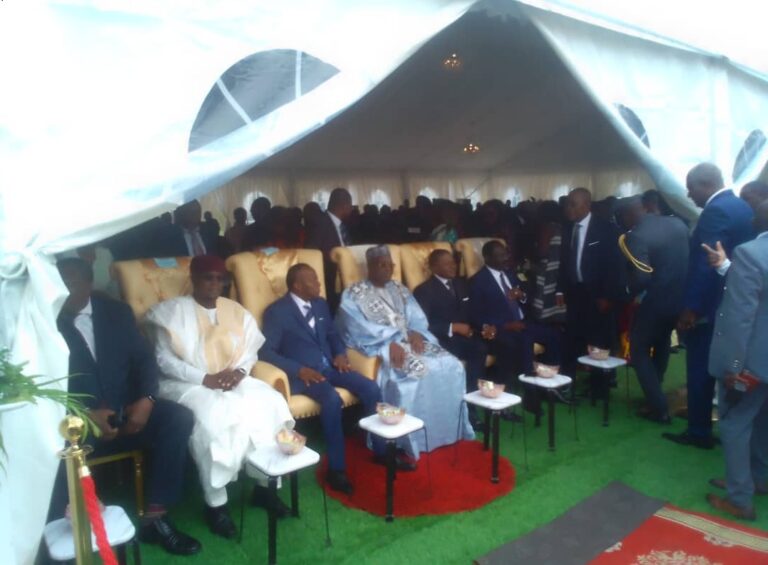 Littoral/Douala  Inauguration du Complexe de la Professionnalisation de l&rsquo;Université de Douala.