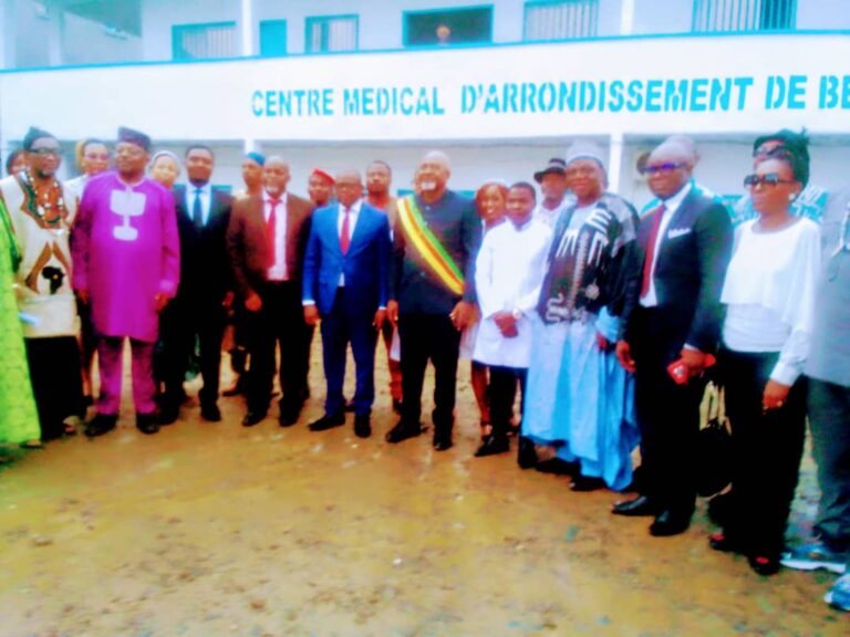 Littoral / Douala 5e  Inauguration du bloc opératoire du  CMA de Bépanda.